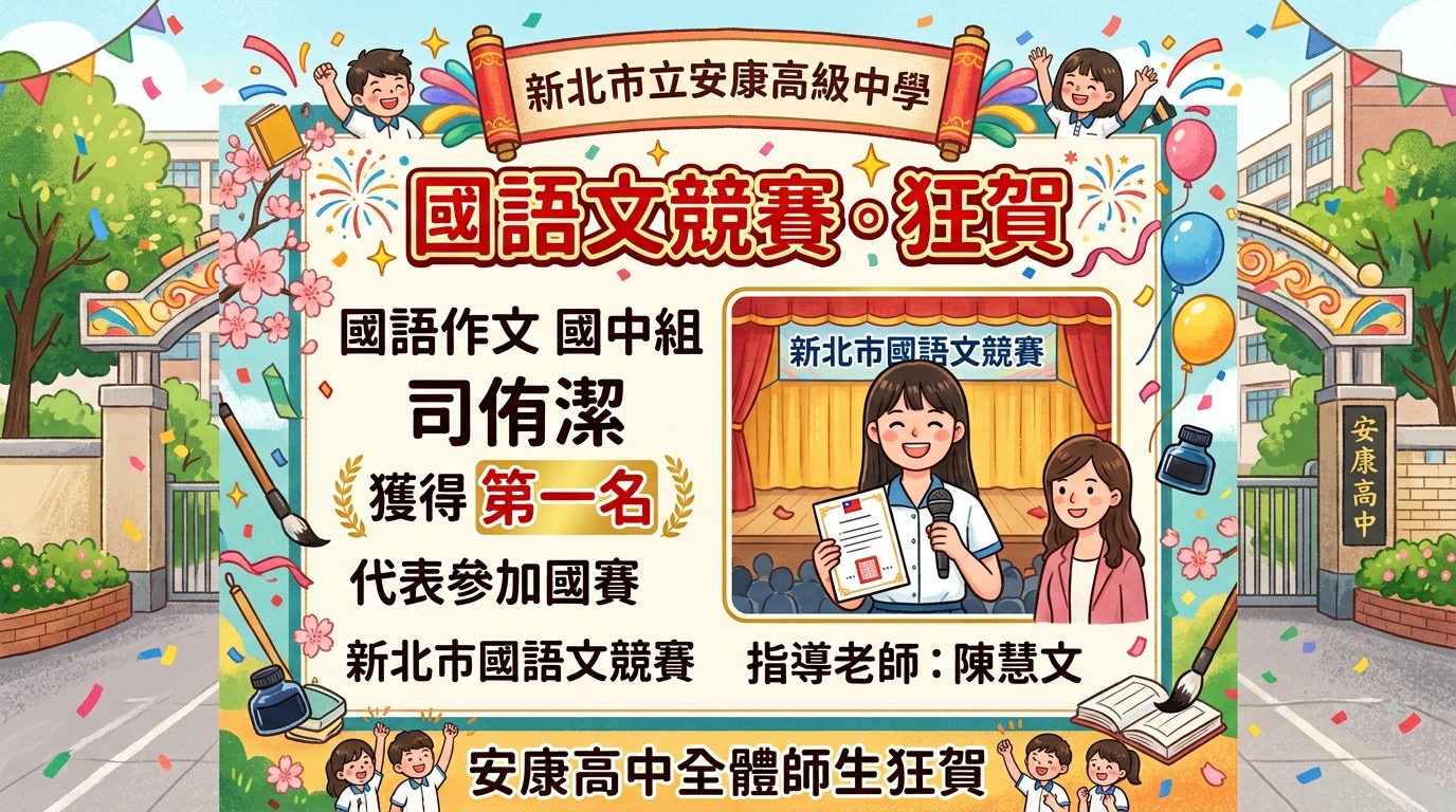 國中國語作文第一名